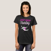 Just Twinling Baton保 Gymnastic Twinling Tシャツ (正面フル)