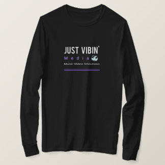 Just Vibin' メディア Tシャツ