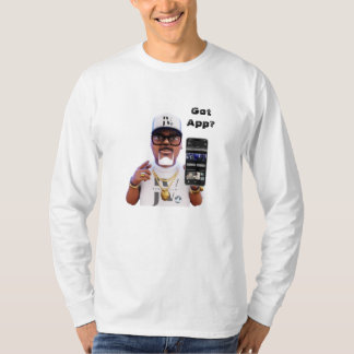 Just Vibin' Media "App"得長袖Tシャツ Tシャツ