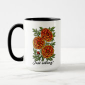 Just Vibing Mug マグカップ (左)