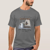 Just Want To Drink Coffee Tシャツ (正面)