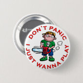 just want to play 缶バッジ (正面&裏面)