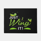 Just Wing it - Grasshopper 保 Try引用文 ドアマット (正面)