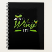Just Wing it - Grasshopper 保 Try引用文 プランナー手帳 (正面)