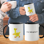 Just winging it Duck Humor マグカップ
