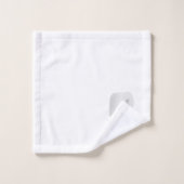 「Just With 転が It」皮肉なトイレ紙デザイン バスタオルセット (ウォッシュタオル)