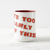 Just woke up, need coffee mug マグカップ (中央)