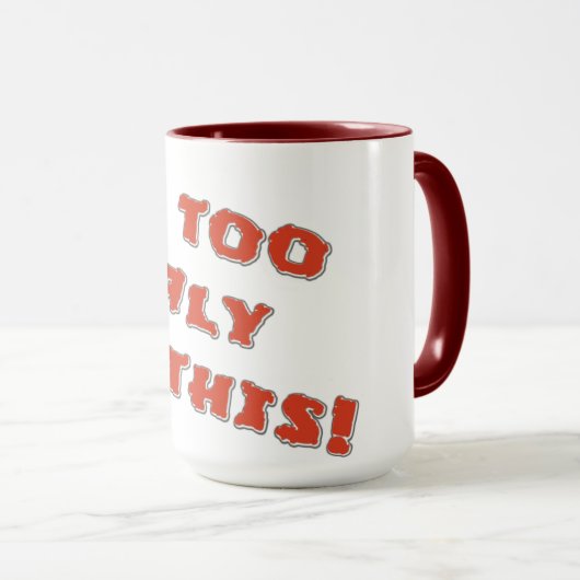 Just woke up, need coffee mug マグカップ (正面右)