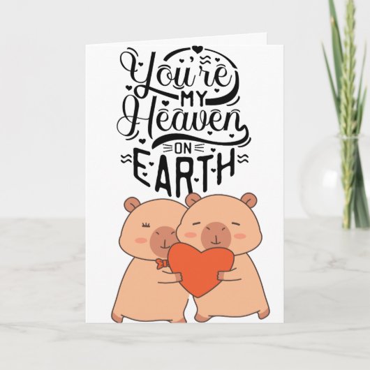 Just you and me together, Valentine's Card カード (正面)