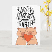 Just you and me together, Valentine's Card カード (黄色い花)