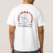 Just Yummy Pizza Tee Tシャツ (裏面)