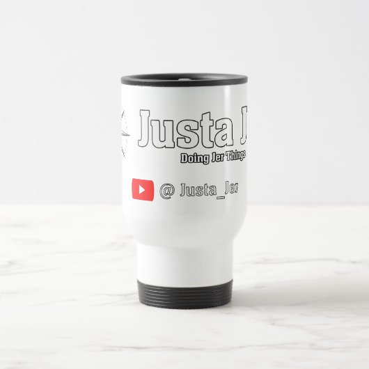 Justa Jer Logo Cup トラベルマグ (中央)