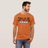 Justap It In おもしろゴルフ ユーモア retro Tシャツ (正面フル)