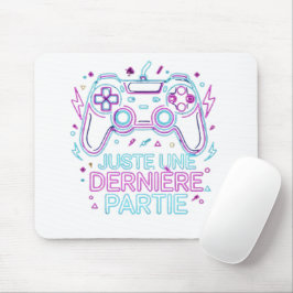 Juste Une Dernière Partie Gamer Mouse Pad - Retro マウスパッド