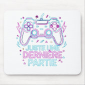 Juste Une Dernière Partie Gamer Mouse Pad - Retro マウスパッド (正面)