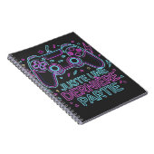 Juste Une Dernière Partie Gamer Notebook - Retro ノートブック (右側)