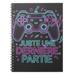 Juste Une Dernière Partie Gamer Notebook - Retro ノートブック