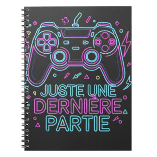 Juste Une Dernière Partie Gamer Notebook - Retro ノートブック