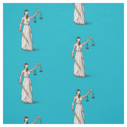 Justice -スキューバ青女性 ファブリック (見本)