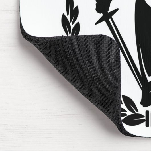 JUSTICE CO.女性 マウスパッド (コーナー)