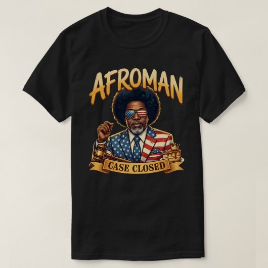 Justice for Afroman | Case Closed Lemon Pound Cake Tシャツ (デザイン正面)