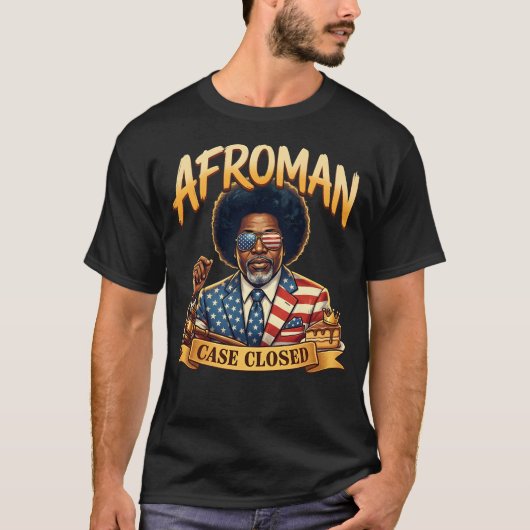 Justice for Afroman | Case Closed Lemon Pound Cake Tシャツ (正面)