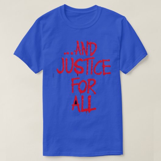 Justice For All Metal T-shirt 1 Tシャツ (デザイン正面)