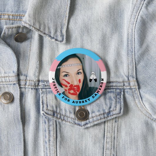 Justice for Aubrey Dmeronボタン 缶バッジ (インサイチュ)