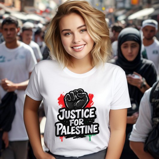 Justice For Palestine Graphic T-Shirt Tシャツ