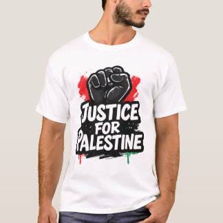 Justice For Palestine Graphic T-Shirt Tシャツ