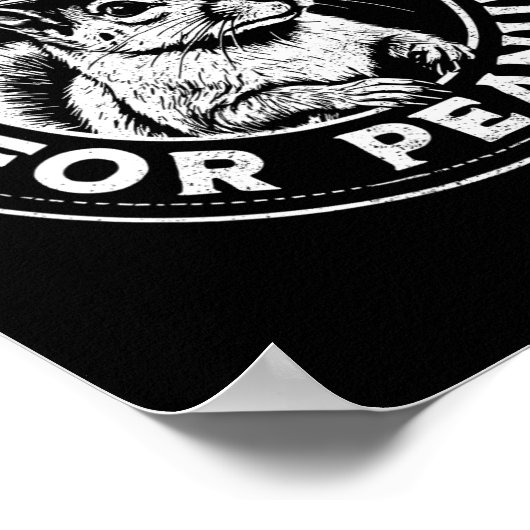 Justice For Peanut The Squirrel - P'nut Peanu ポスター (角)