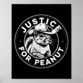 Justice For Peanut The Squirrel - P'nut Peanu ポスター (正面)