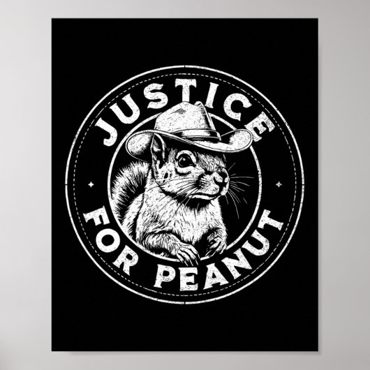 Justice For Peanut The Squirrel - P'nut Peanu ポスター (正面)
