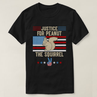 Justice For Peanut The Squirrel Shirt – Show Your  Tシャツ