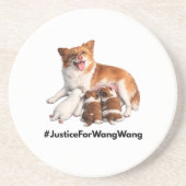 Justice for Wang Wang コースター (正面)