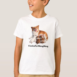 Justice for Wang Wang Tシャツ