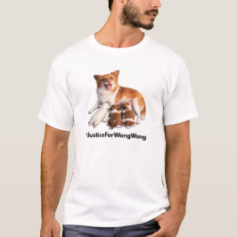 Justice for Wang Wang Tシャツ