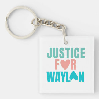 Justice For Waylon Keychain キーホルダー