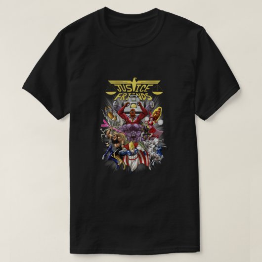 Justice Friends Classic Tシャツ (デザイン正面)