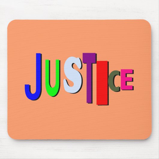 Justice in Colorマウスパッド マウスパッド (正面)