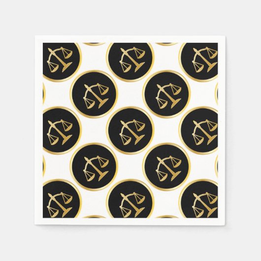 Justice Law Office Personalize Destiny Destiny'S スタンダードカクテルナプキン (正面)