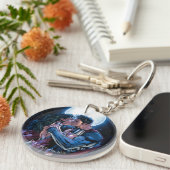 Justice League #12 Wonder Woman & Superman Kiss キーホルダー (正面右)