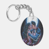 Justice League #12 Wonder Woman & Superman Kiss キーホルダー (正面左)