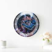 Justice League #12 Wonder Woman & Superman Kiss ラージ壁時計 (ホーム)
