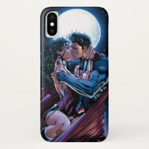 Justice League #12 Wonder Woman & Superman Kiss iPhone X ケース