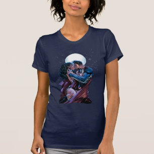 Justice League #12 Wonder Woman & Superman Kiss Tシャツ