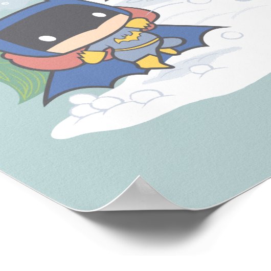 Justice League Chibi Snowball Fight ポスター (角)