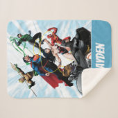 Justice League - Group 1 シェルパブランケット (正面(横))