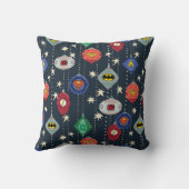 Justice League Holiday Bauble Pattern クッション (裏面)