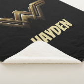 Justice League | Metallic Wonder Woman Symbol シェルパブランケット (3/4)